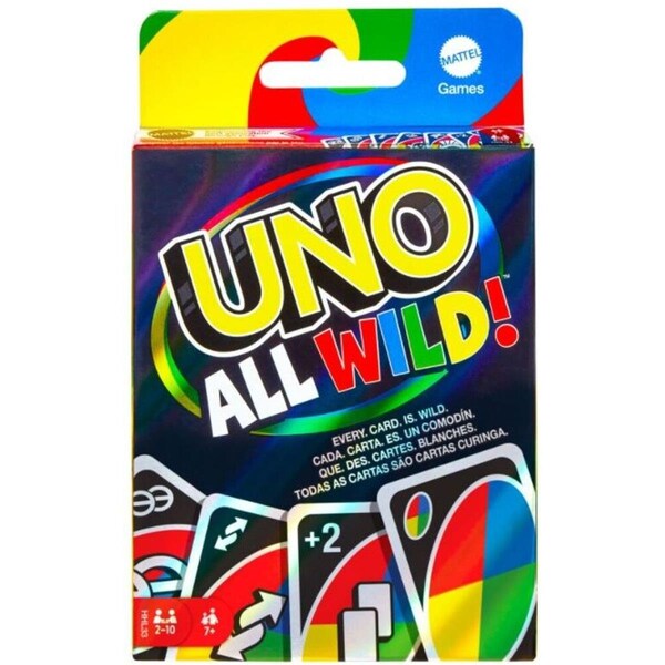 Whole-In-One Uno All Wild Card Game, Multi Color WH3295908 - main